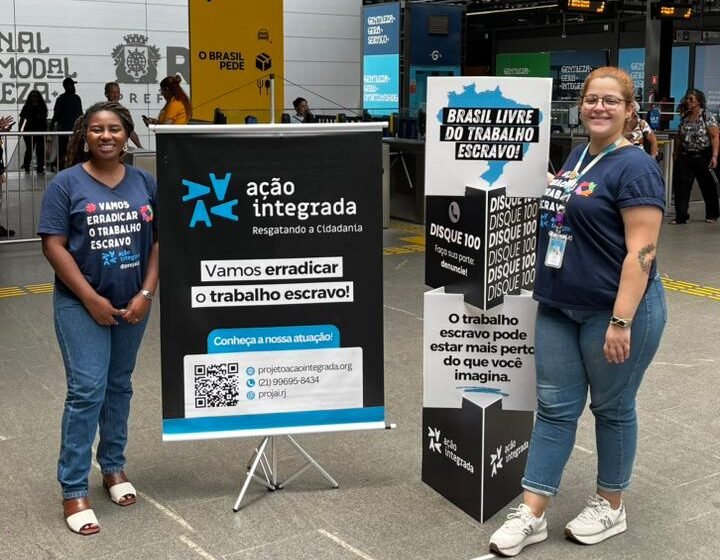 Terminal Gentileza recebe ação de conscientização no Dia Nacional de Combate ao Trabalho Escravo