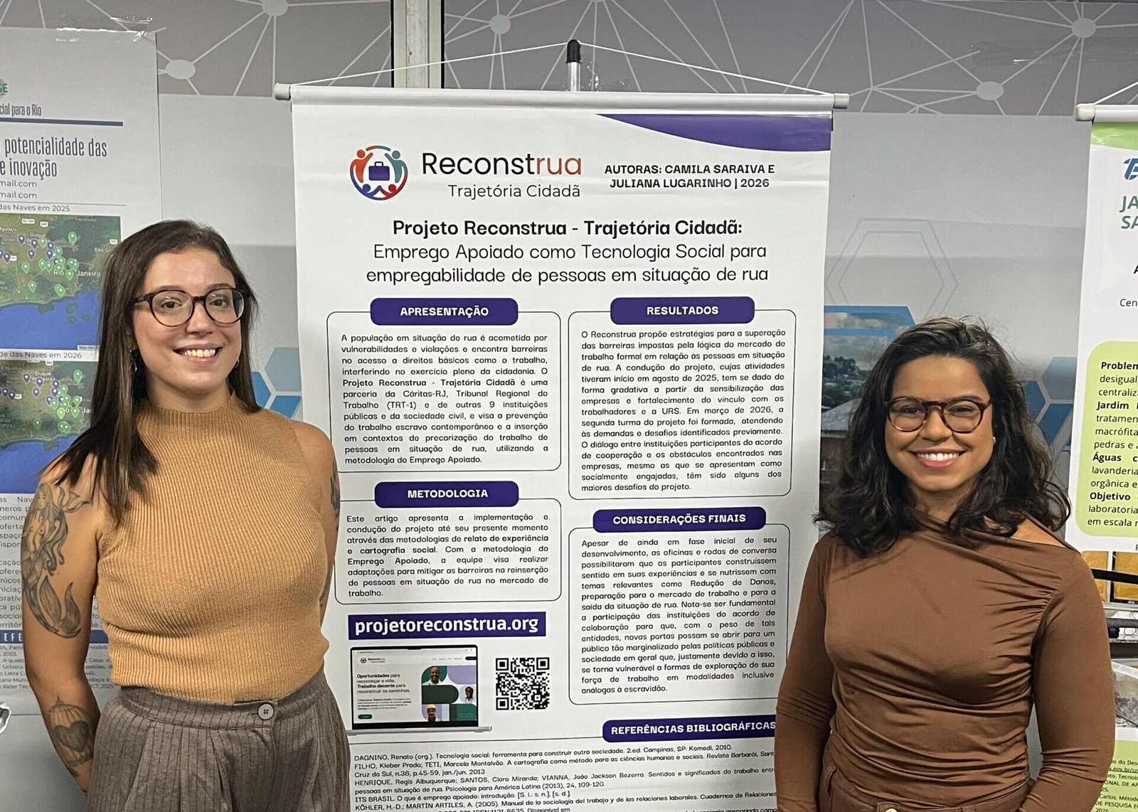 Projeto Reconstrua: Trajetória Cidadã é destaque no I Seminário de Tecnologias Sociais e Inovação